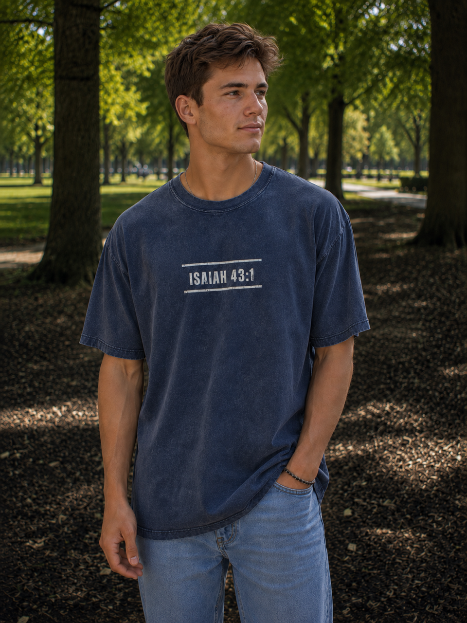 Known by Name Snow-Washed Tee
