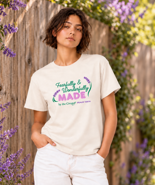 Fearfully & Wonderfully Made Boxy Tee