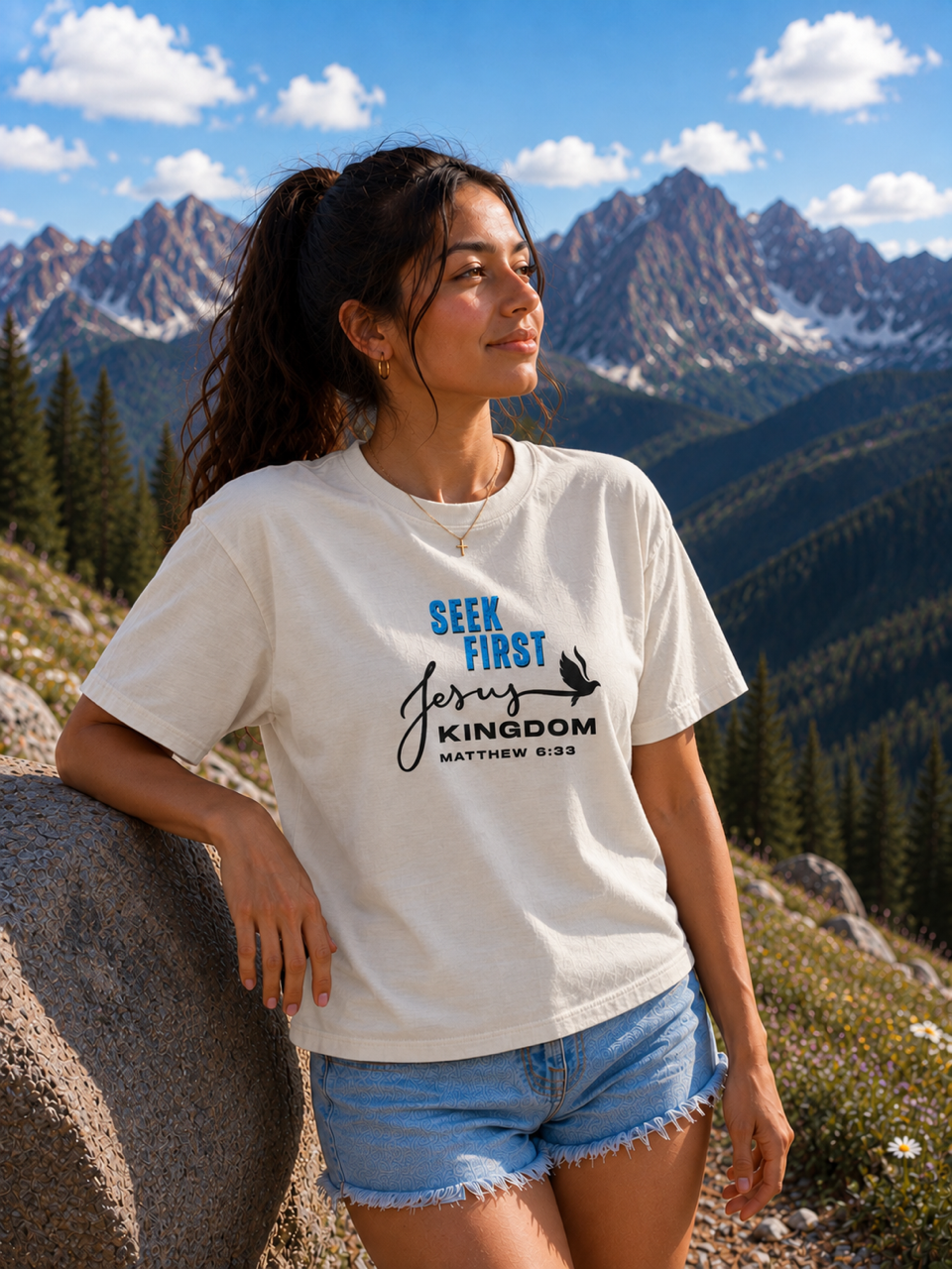 Seek First Boxy Tee