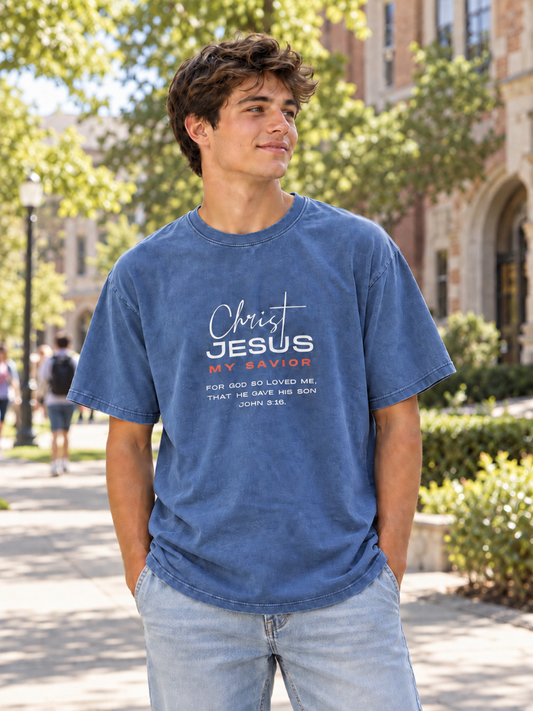 My Savior Snow-Washed Tee