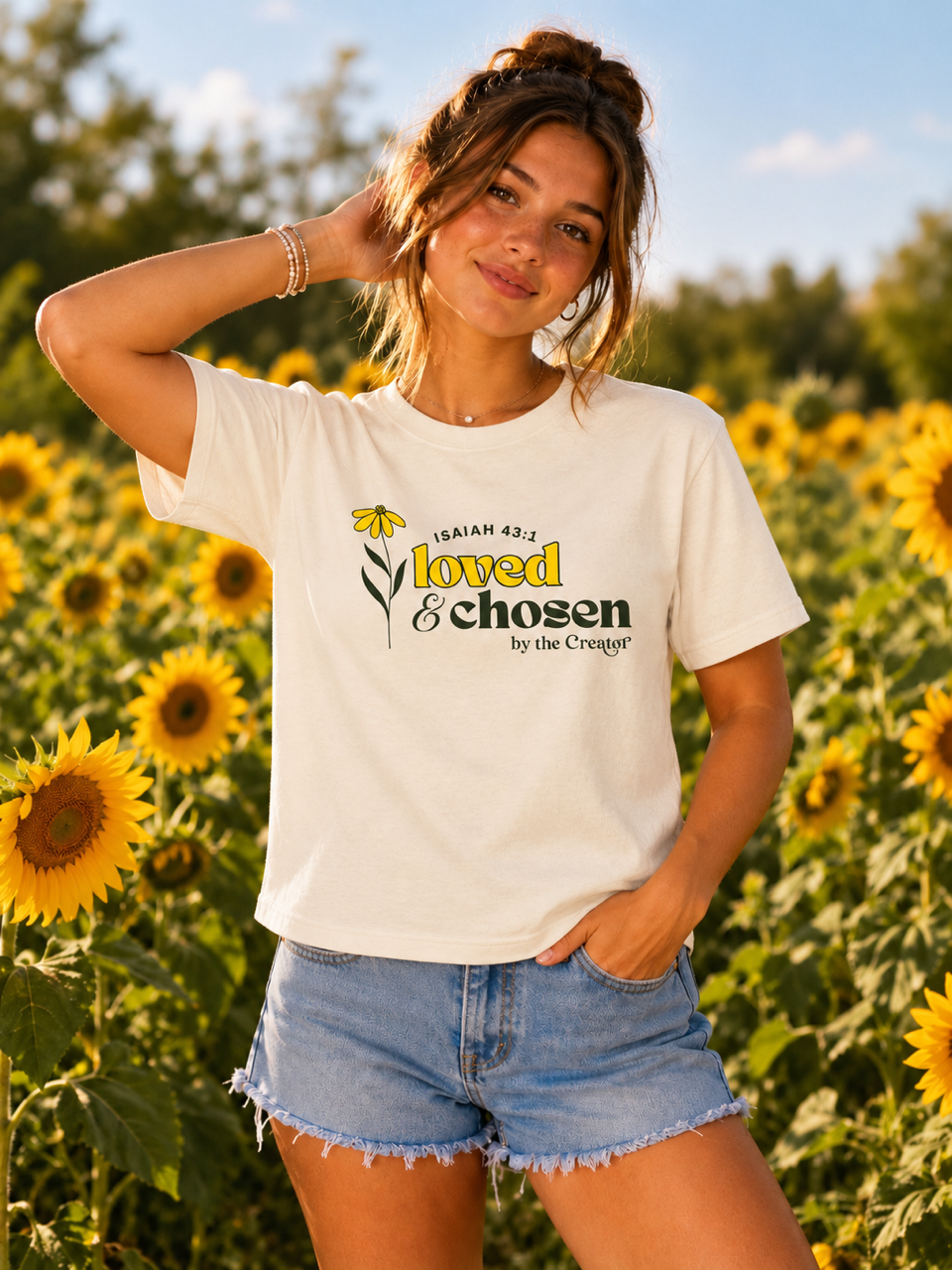 Loved & Chosen Boxy Tee