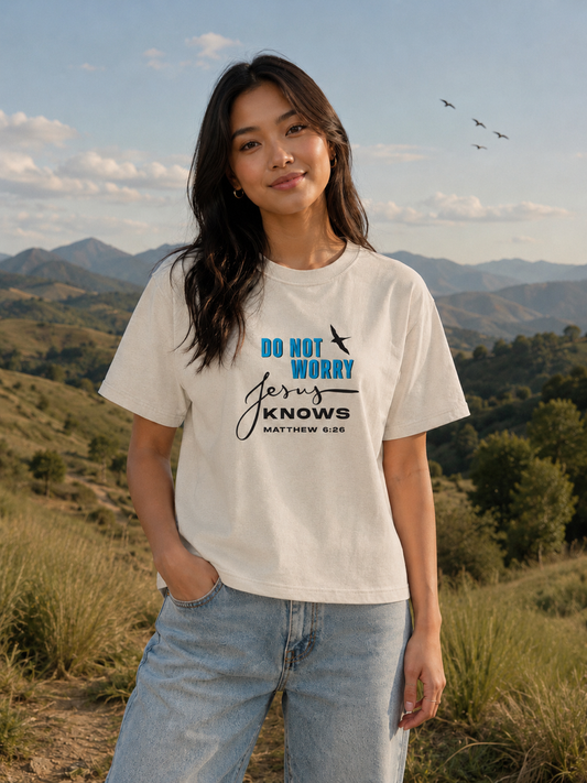 Do Not Worry Boxy Tee