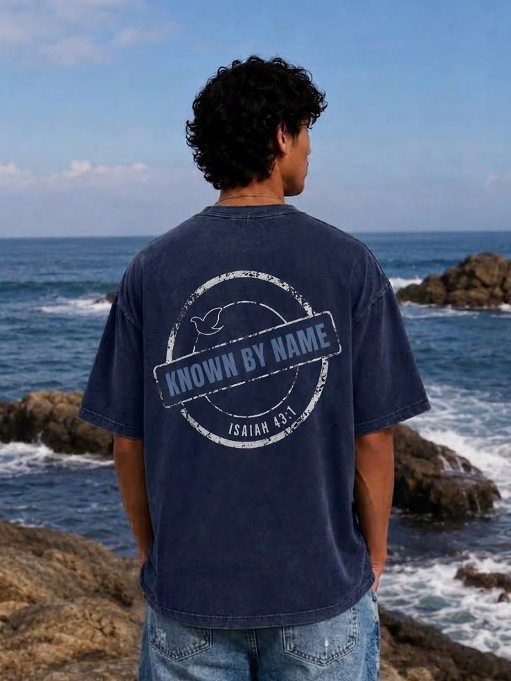 Known by Name Snow-Washed Tee