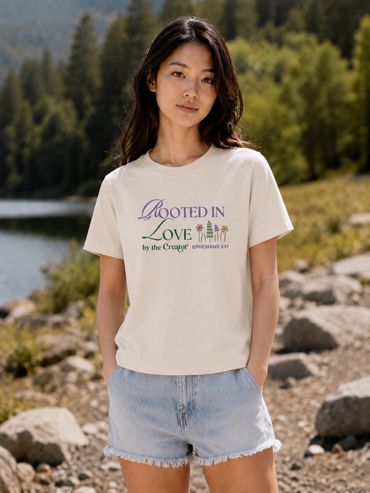 Rooted in Love Boxy Tee