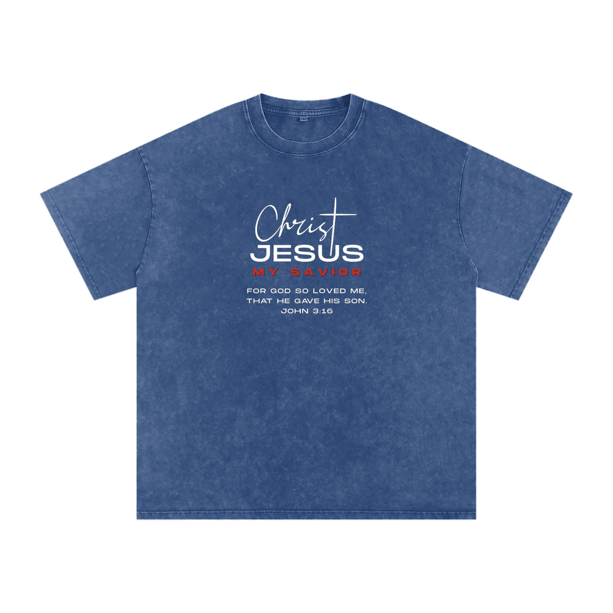 Signature,Tee,Oversized,Heavyweight,Essential,Snow