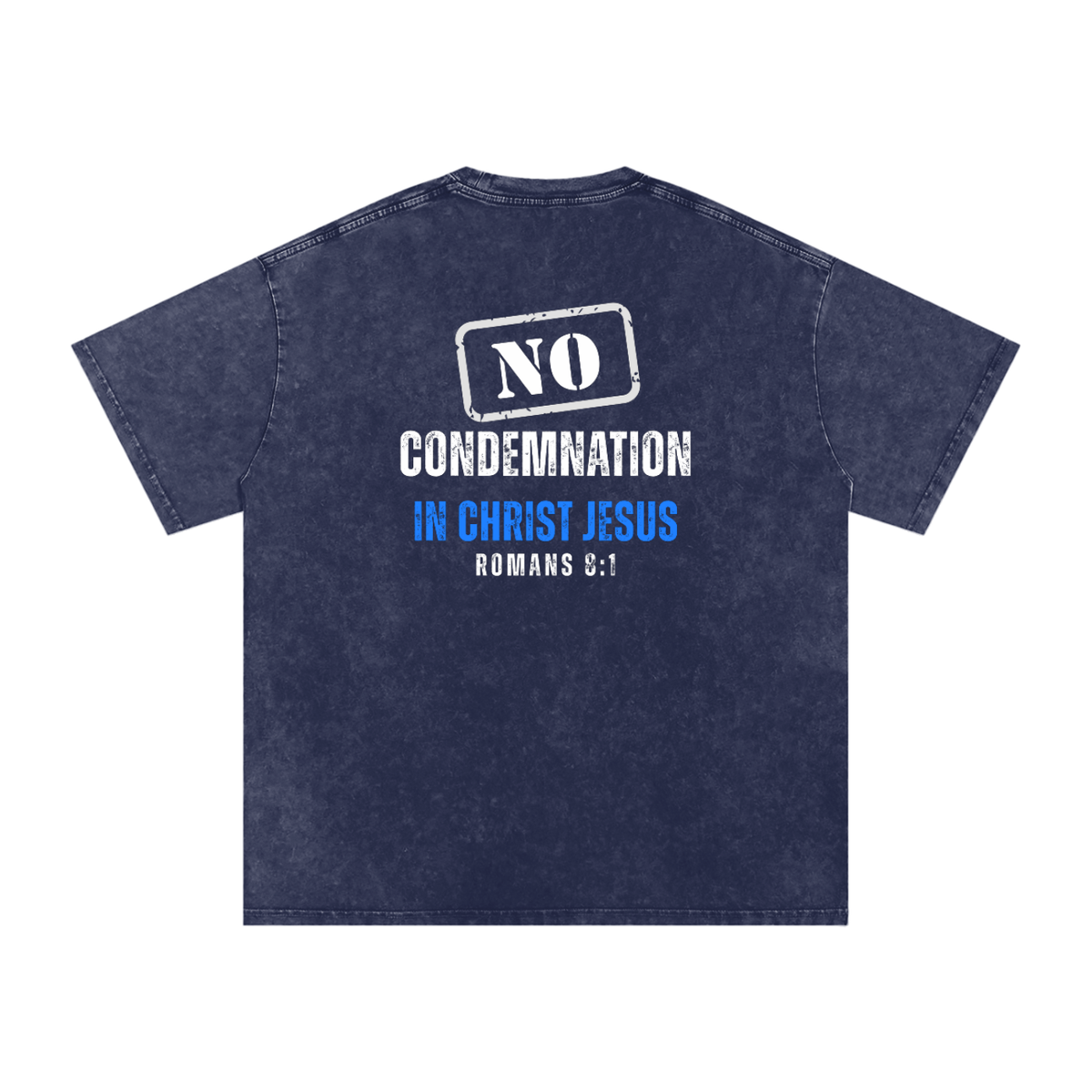 No Condemnation Snow-Washed Tee